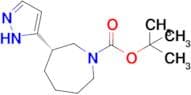 Tert-butyl (3S)-3-(1H-pyrazol-5-yl)azepane-1-carboxylate