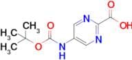 5-((tert-Butoxycarbonyl)amino)pyrimidine-2-carboxylic acid
