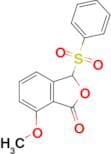 7-Methoxy-3-(phenylsulfonyl)isobenzofuran-1(3H)-one