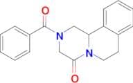 2-Benzoyl-1,2,3,6,7,11b-hexahydro-4H-pyrazino[2,1-a]isoquinolin-4-one