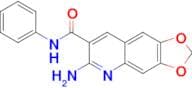 6-Amino-N-phenyl-[1,3]dioxolo[4,5-g]quinoline-7-carboxamide