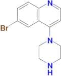 6-Bromo-4-(piperazin-1-yl)quinoline