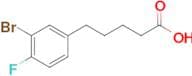 5-(3-Bromo-4-fluorophenyl)pentanoic acid