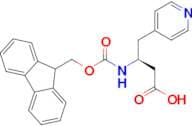 (S)-3-((((9H-fluoren-9-yl)methoxy)carbonyl)amino)-4-(pyridin-4-yl)butanoic acid