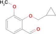 2-(Cyclopropylmethoxy)-3-methoxybenzaldehyde