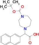 1-Boc-4-(carboxy-naphthalen-2-yl-methyl)-[1,4]diazepane