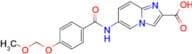 6-(4-(Methoxymethoxy)benzamido)imidazo[1,2-a]pyridine-2-carboxylic acid