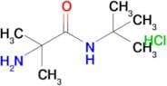 2-Amino-N-(tert-butyl)-2-methylpropanamide hydrochloride