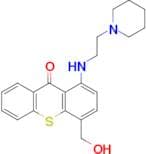 4-(Hydroxymethyl)-1-((2-(piperidin-1-yl)ethyl)amino)-9H-thioxanthen-9-one