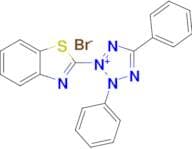 3-(Benzo[d]thiazol-2-yl)-2,5-diphenyl-2H-tetrazol-3-ium bromide