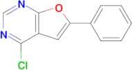 4-Chloro-6-phenylfuro[2,3-d]pyrimidine