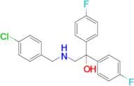 2-((4-Chlorobenzyl)amino)-1,1-bis(4-fluorophenyl)ethanol