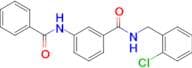 3-Benzamido-N-(2-chlorobenzyl)benzamide