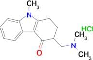 3-((Dimethylamino)methyl)-9-methyl-1,2,3,9-tetrahydro-4H-carbazol-4-one hydrochloride