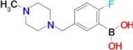 (2-Fluoro-5-((4-methylpiperazin-1-yl)methyl)phenyl)boronic acid
