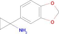 1-(Benzo[d][1,3]dioxol-5-yl)cyclopropan-1-amine