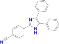 4-(4,5-Diphenyl-1H-imidazol-2-yl)benzonitrile