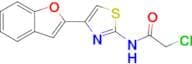 N-(4-(Benzofuran-2-yl)thiazol-2-yl)-2-chloroacetamide