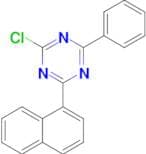 2-Chloro-4-(naphthalen-1-yl)-6-phenyl-1,3,5-triazine