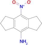 8-Nitro-1,2,3,5,6,7-hexahydro-s-indacen-4-amine