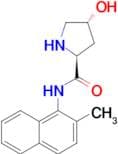 (2S,4R)-4-Hydroxy-N-(2-methylnaphthalen-1-yl)pyrrolidine-2-carboxamide