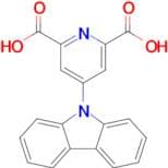 4-(9H-Carbazol-9-yl)pyridine-2,6-dicarboxylic acid