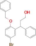 3-(2-(Benzyloxy)-5-bromophenyl)-3-phenylpropan-1-ol