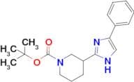 Tert-Butyl 3-(4-phenyl-1H-imidazol-2-yl)piperidine-1-carboxylate