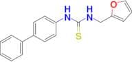 1-(Biphenyl-4-yl)-3-(furan-2-ylmethyl)thiourea