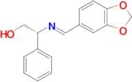 (R,E)-2-(benzo[d][1,3]dioxol-5-ylmethyleneamino)-2-phenylethanol