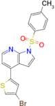 4-(4-Bromothiophen-2-yl)-1-tosyl-1H-pyrrolo[2,3-b]pyridine