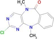 2-Chloro-5,11-dimethyl-5H-benzo[e]pyrimido[5,4-b][1,4]diazepin-6(11H)-one