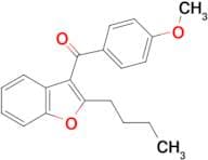 (2-Butylbenzofuran-3-yl)(4-methoxyphenyl)methanone