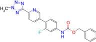 Benzyl (3-fluoro-4-(6-(2-methyl-2H-tetrazol-5-yl)pyridin-3-yl)phenyl)carbamate