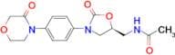 (S)-N-((2-oxo-3-(4-(3-oxomorpholino)phenyl)oxazolidin-5-yl)methyl)acetamide