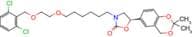 (R)-3-(6-(2-((2,6-dichlorobenzyl)oxy)ethoxy)hexyl)-5-(2,2-dimethyl-4H-benzo[d][1,3]dioxin-6-yl)oxa…
