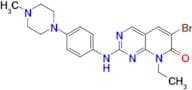 6-Bromo-8-ethyl-2-[[4-(4-methylpiperazin-1-yl)phenyl]amino]-8H-pyrido[2,3-d]pyrimidin-7-one