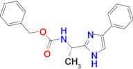 (S)-benzyl (1-(4-phenyl-1H-imidazol-2-yl)ethyl)carbamate