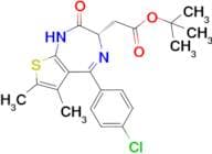 (S)-tert-butyl 2-(5-(4-chlorophenyl)-6,7-dimethyl-2-oxo-2,3-dihydro-1H-thieno[2,3-e][1,4]diazepin-…