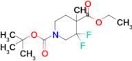 1-tert-Butyl 4-Ethyl 3,3-difluoro-4-methylpiperidine-1,4-dicarboxylate