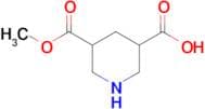 5-(Methoxycarbonyl)piperidine-3-carboxylic acid