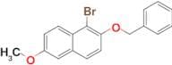 2-(Benzyloxy)-1-bromo-6-methoxynaphthalene