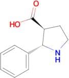 (2S,3S)-2-phenylpyrrolidine-3-carboxylic acid