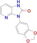 3-(Benzo[d][1,3]dioxol-5-yl)-1,3-dihydro-2H-imidazo[4,5-b]pyridin-2-one