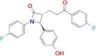 (3R,4S)-1-(4-FLUOROPHENYL)-3-(3-(4-FLUOROPHENYL)-3-OXOPROPYL)-4-(4-HYDROXYPHENYL)AZETIDIN-2-ONE