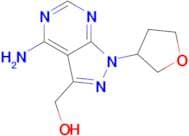 (4-AMINO-1-(TETRAHYDROFURAN-3-YL)-1H-PYRAZOLO[3,4-D]PYRIMIDIN-3-YL)METHANOL