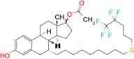 (7α,17β)-7-(9-((4,4,5,5,5-PENTAFLUOROPENTYL)THIO)NONYL)-ESTRA-1,3,5(10)-TRIENE-3,17-DIOL 17-ACETATE