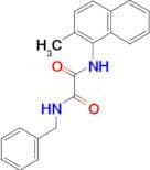 N1-BENZYL-N2-(2-METHYLNAPHTHALEN-1-YL)OXALAMIDE