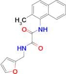 N1-(FURAN-2-YLMETHYL)-N2-(2-METHYLNAPHTHALEN-1-YL)OXALAMIDE