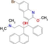 (1S,2R)-1-(6-BROMO-2-METHOXYQUINOLIN-3-YL)-4-(DIMETHYLAMINO)-2-(NAPHTHALEN-1-YL)-1-PHENYLBUTAN-2-OL